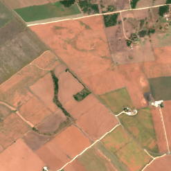 AUS01-03 site on 2022-06-25, Sentinel-2 satellite true color