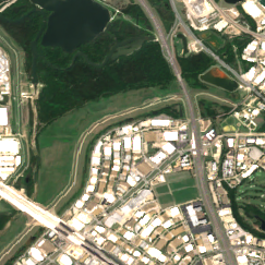 DFW01-02 site on 2018-08-25, Sentinel-2 satellite true color