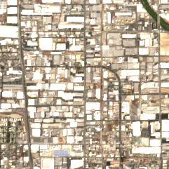LAX01-01 site on 2024-08-25, Sentinel-2 satellite true color