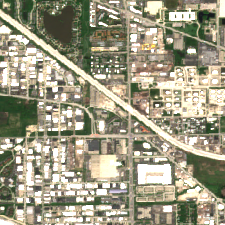 ORD01-01 site on 2018-05-16, Sentinel-2 satellite true color