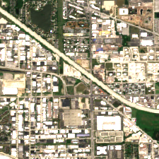 ORD01-01 site on 2022-07-09, Sentinel-2 satellite true color