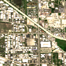 ORD01-03 site on 2020-06-14, Sentinel-2 satellite true color