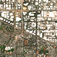 Prime Santa Clara SJC03 site on 2018-07-09, Sentinel-2 satellite true color