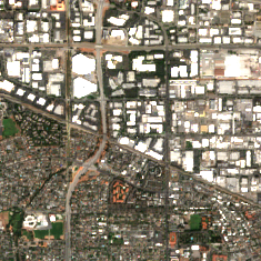 Prime Santa Clara SJC03 site on 2020-09-06, Sentinel-2 satellite true color