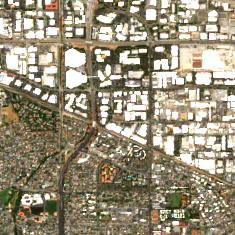 Prime Santa Clara SJC03 site on 2025-06-17, Sentinel-2 satellite true color
