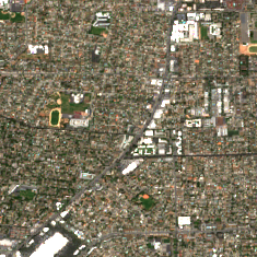 SJC01 site on 2018-07-09, Sentinel-2 satellite true color