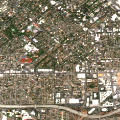 SJC03 site on 2018-07-09, Sentinel-2 satellite true color