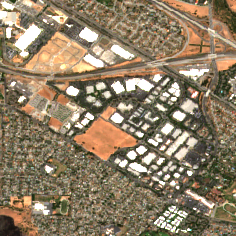 SJC06 site on 2018-07-24, Sentinel-2 satellite true color