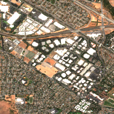 SJC06 site on 2024-08-06, Sentinel-2 satellite true color