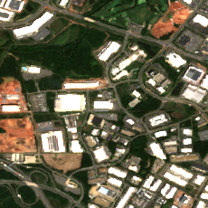 Ashburn 1 site on 2024-09-09, Sentinel-2 satellite true color