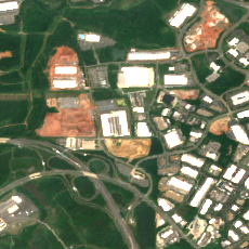 Ashburn 2 site on 2025-06-03, Sentinel-2 satellite true color