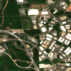 Ashburn Moran site on 2018-05-24, Sentinel-2 satellite true color