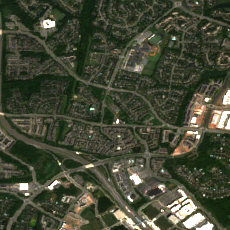 QTS Ashburn site on 2024-09-09, Sentinel-2 satellite true color