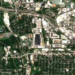 Atlanta 1 site on 2018-06-04, Sentinel-2 satellite true color