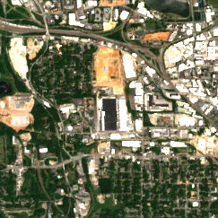 Atlanta 1 site on 2022-05-09, Sentinel-2 satellite true color