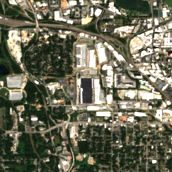 Atlanta 1 site on 2025-09-10, Sentinel-2 satellite true color