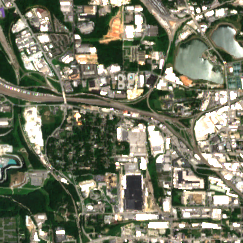 QTS Atlanta 1 site on 2018-06-04, Sentinel-2 satellite true color