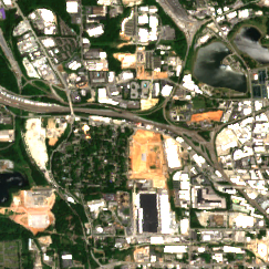 QTS Atlanta 1 site on 2022-05-09, Sentinel-2 satellite true color