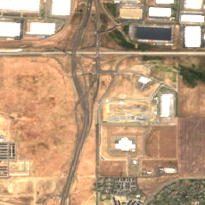 QTS Aurora-Denver Data Center Campus site on 2025-08-20, Sentinel-2 satellite true color