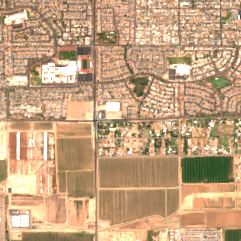 QTS Avondale site on 2024-05-26, Sentinel-2 satellite true color