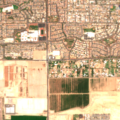 QTS Avondale site on 2025-07-10, Sentinel-2 satellite true color