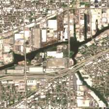 QTS Chicago 1 DC1 site on 2018-05-16, Sentinel-2 satellite true color