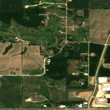 QTS Clinton Data Center Campus site on 2018-07-08, Sentinel-2 satellite true color