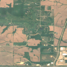 QTS Clinton Data Center Campus site on 2025-06-01, Sentinel-2 satellite true color