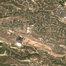 Colorado Springs site on 2020-06-07, Sentinel-2 satellite true color