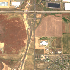 Denver site on 2020-06-07, Sentinel-2 satellite true color