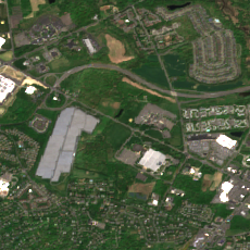 East Windsor site on 2018-05-08, Sentinel-2 satellite true color