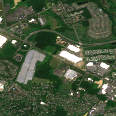 East Windsor site on 2022-06-06, Sentinel-2 satellite true color