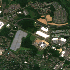 East Windsor site on 2024-09-03, Sentinel-2 satellite true color