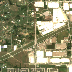 Fort Worth site on 2020-07-03, Sentinel-2 satellite true color