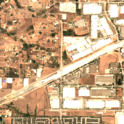Fort Worth site on 2022-08-02, Sentinel-2 satellite true color