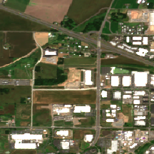 Hillsboro 2 site on 2020-06-26, Sentinel-2 satellite true color