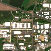 Hillsboro 2 site on 2024-06-10, Sentinel-2 satellite true color