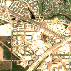 Irving site on 2022-07-10, Sentinel-2 satellite true color