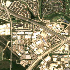 Irving site on 2024-09-10, Sentinel-2 satellite true color