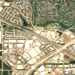 QTS Dallas-Irving Data Center (DFW1) site on 2025-08-08, Sentinel-2 satellite true color