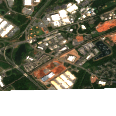 Manassas 1 site on 2024-09-09, Sentinel-2 satellite true color