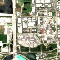 Miami site on 2020-05-05, Sentinel-2 satellite true color