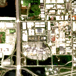 Miami site on 2025-05-14, Sentinel-2 satellite true color