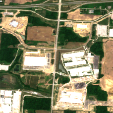 New Albany 1 site on 2022-06-03, Sentinel-2 satellite true color