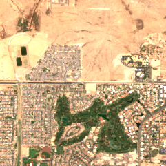 Phoenix 3 site on 2018-06-17, Sentinel-2 satellite true color