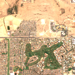 Phoenix 3 site on 2025-07-10, Sentinel-2 satellite true color