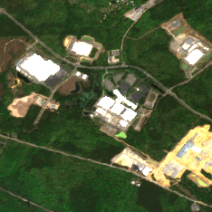 QTS Richmond 1 site on 2018-05-01, Sentinel-2 satellite true color