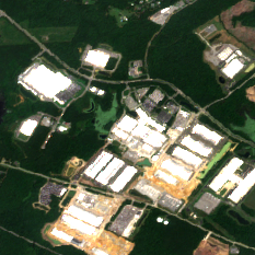 QTS Richmond 1 site on 2025-07-08, Sentinel-2 satellite true color