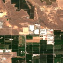 SDC Columbia site on 2018-07-22, Sentinel-2 satellite true color
