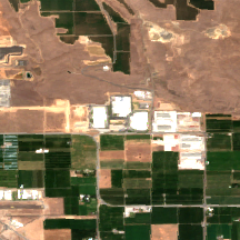 SDC Columbia site on 2020-07-28, Sentinel-2 satellite true color